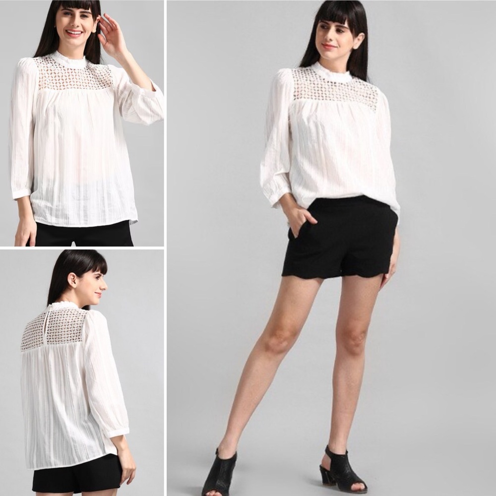 Eyelet Lace Top